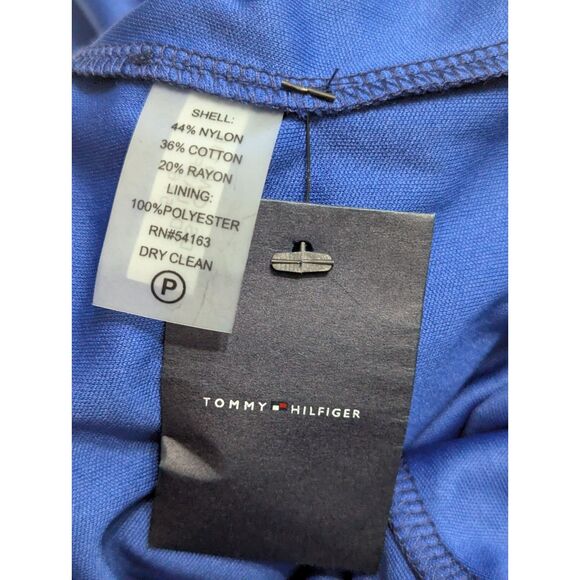 💙 Tommy Hilfiger Women’s Blue Lace Shift Dress Size 2 NWT - Picture 6 of 10